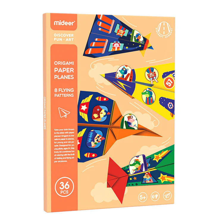 Mideer Origami Paper Planes 36P