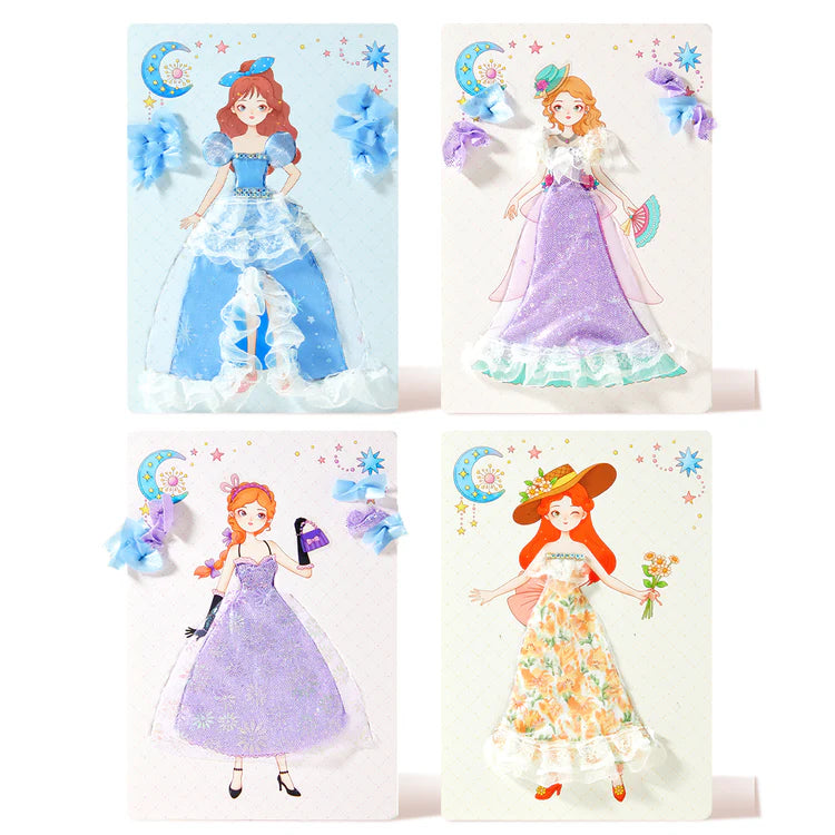 Mideer Poke-in Dress-Up Set: Princess Evening Gown