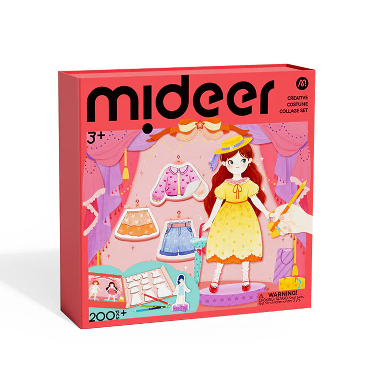 Mideer Creative Costume Collage Set: Sweetheart