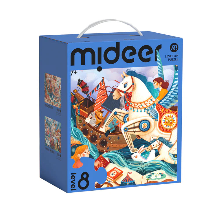 Mideer Level Up! Puzzles with Storage Bag - Level 8: Magic Book And Fairy Tales 280P-330P