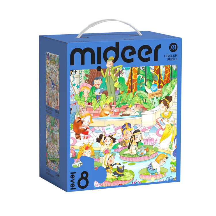 Mideer Level Up! Puzzles with Storage Bag - Level 8: Natural History Museum 280P-330P
