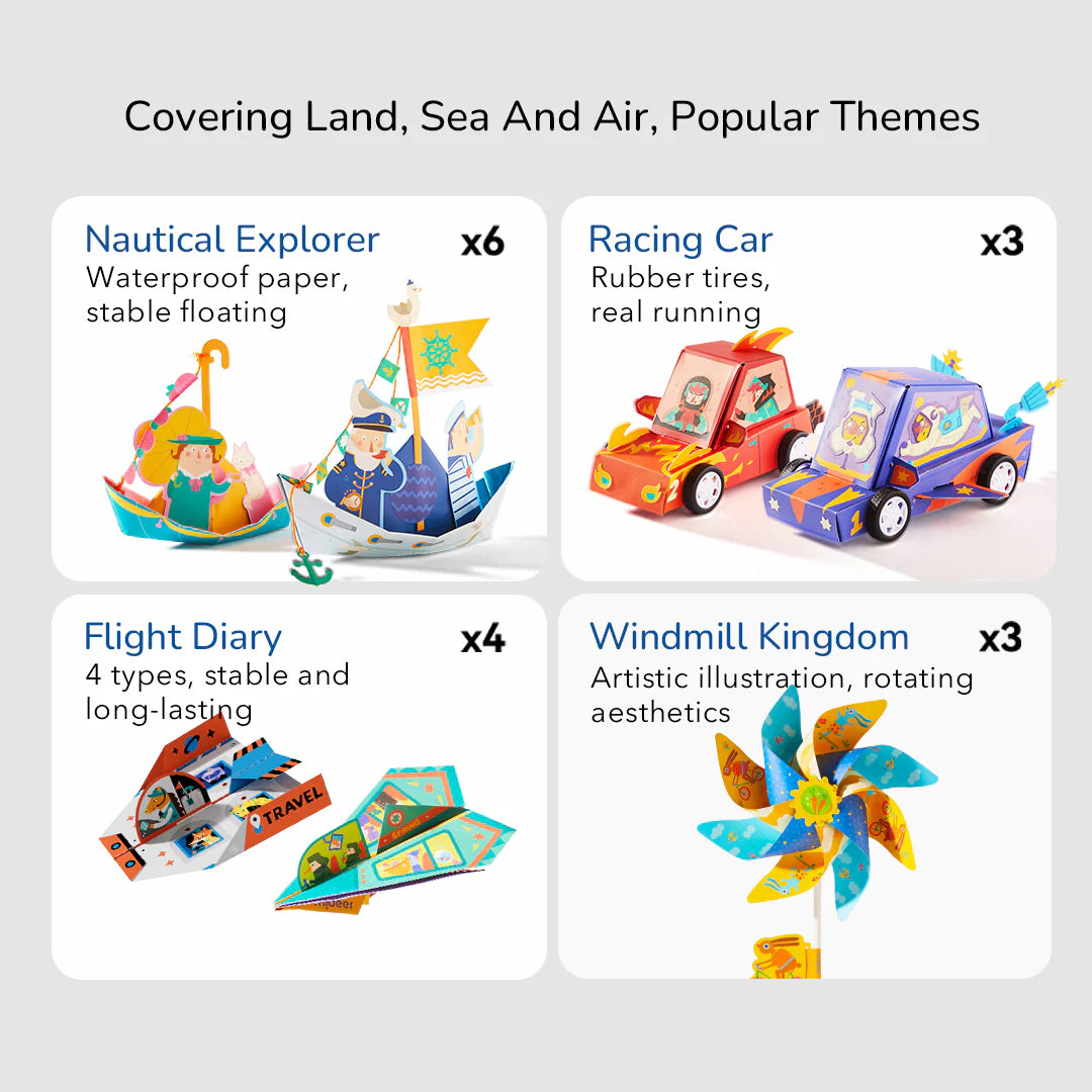 Mideer Paper Craft Workshop: Nautical Explore