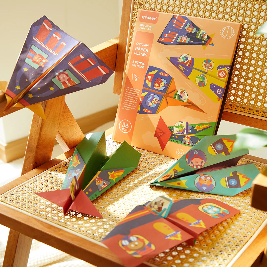 Mideer Origami Paper Planes 36P