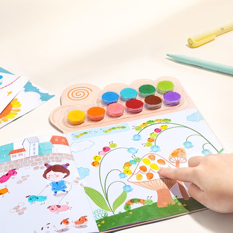 Mideer Creative Finger Paint Kit - Secret Garden