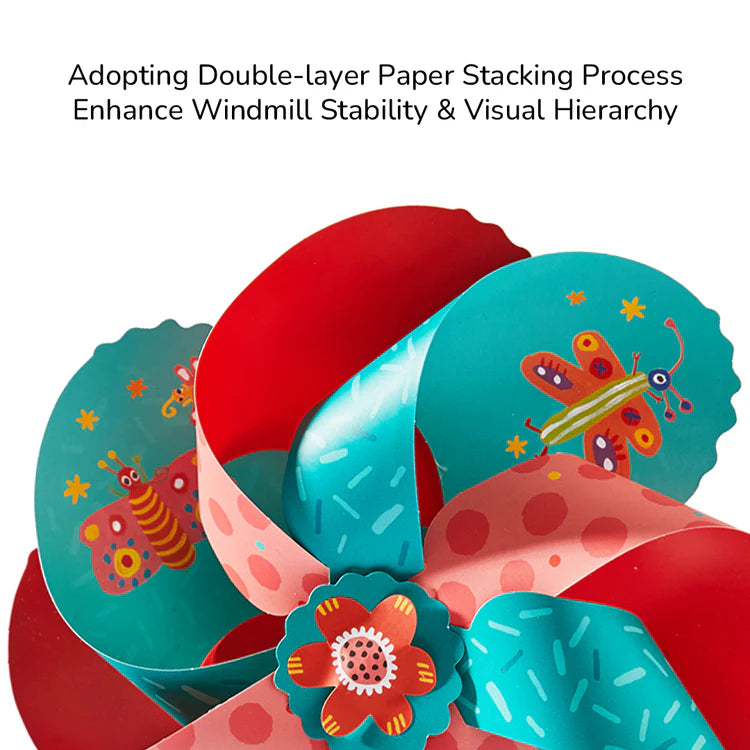 Mideer Paper Craft Workshop: Windmill Kingdom