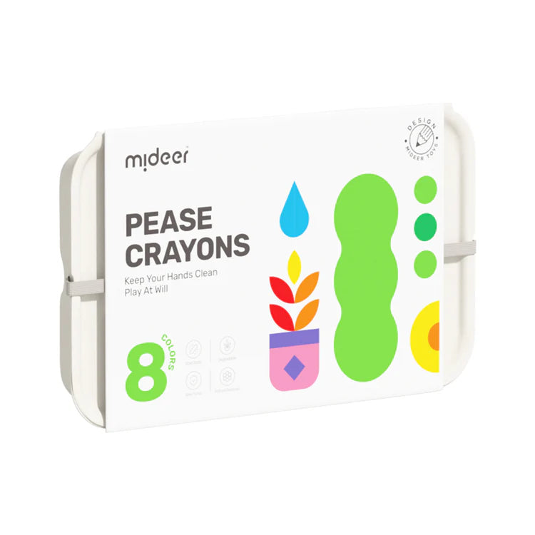 Mideer Pease Crayons 8 Colors