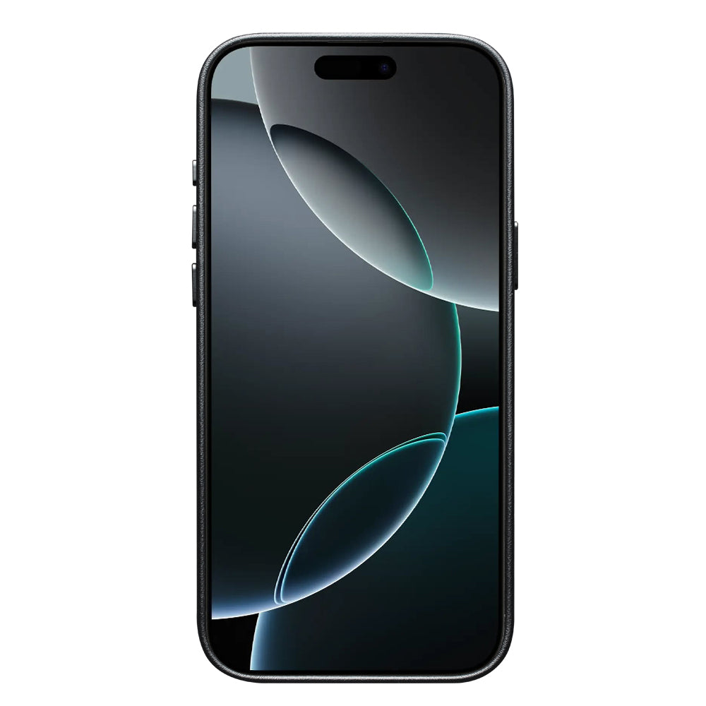 QIALINO Premium Custom Handmade Genuine Leather MagSafe Back Cover for iPhone 17 Pro Max