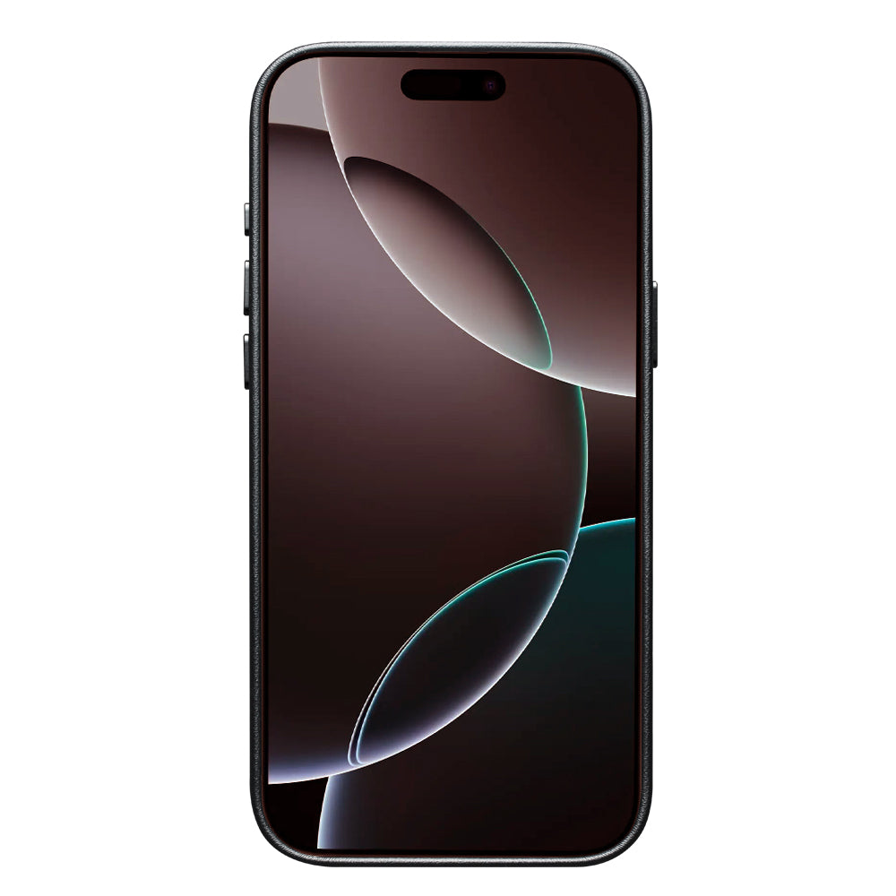 QIALINO Premium Custom Handmade Genuine Leather MagSafe Back Cover for iPhone 17 Pro