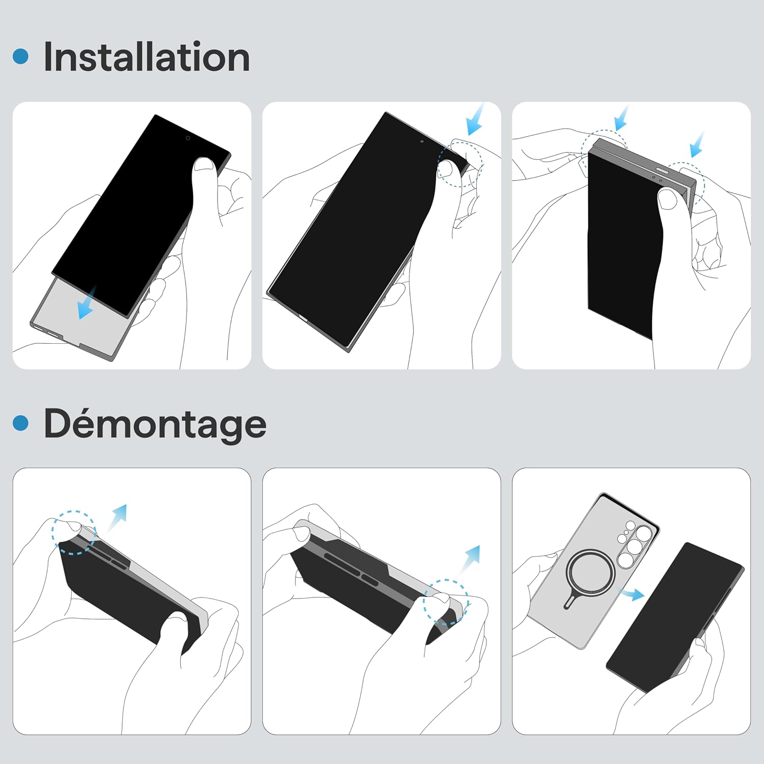 Coque Ultra-Mince PITAKA pour Samsung Galaxy S26 Ultra Sunset (Bouton Aaron)