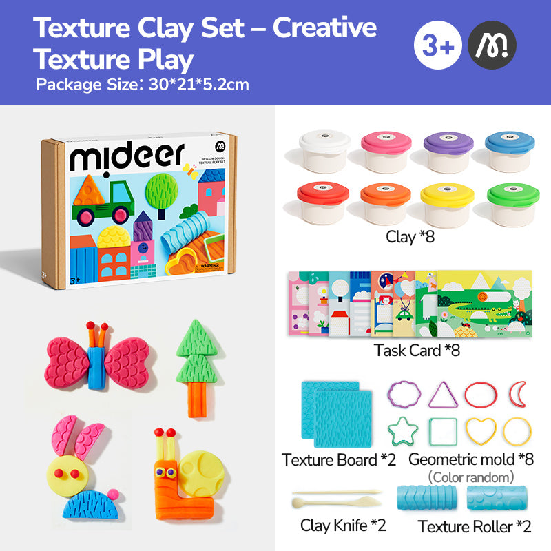 Mideer Mellow Dough Texture Play Set