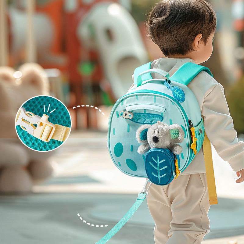 Sac à dos douillet Mideer Kids Koala Bleu