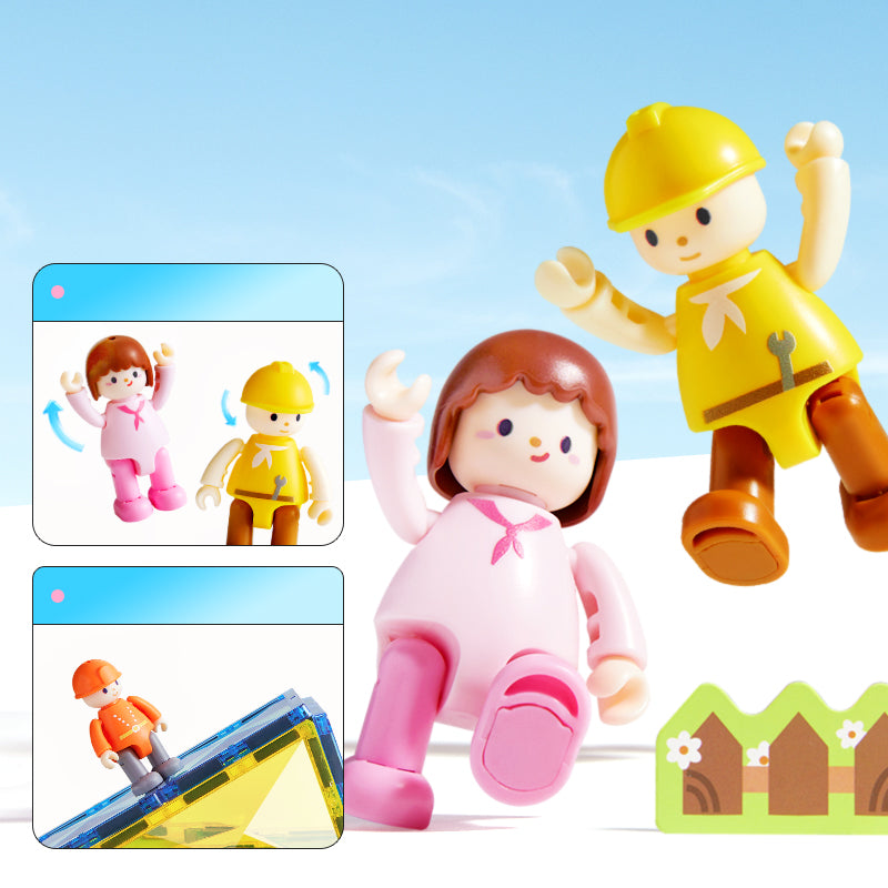 Mideer My First Magnetic Building Set: Our Family 32 pcs