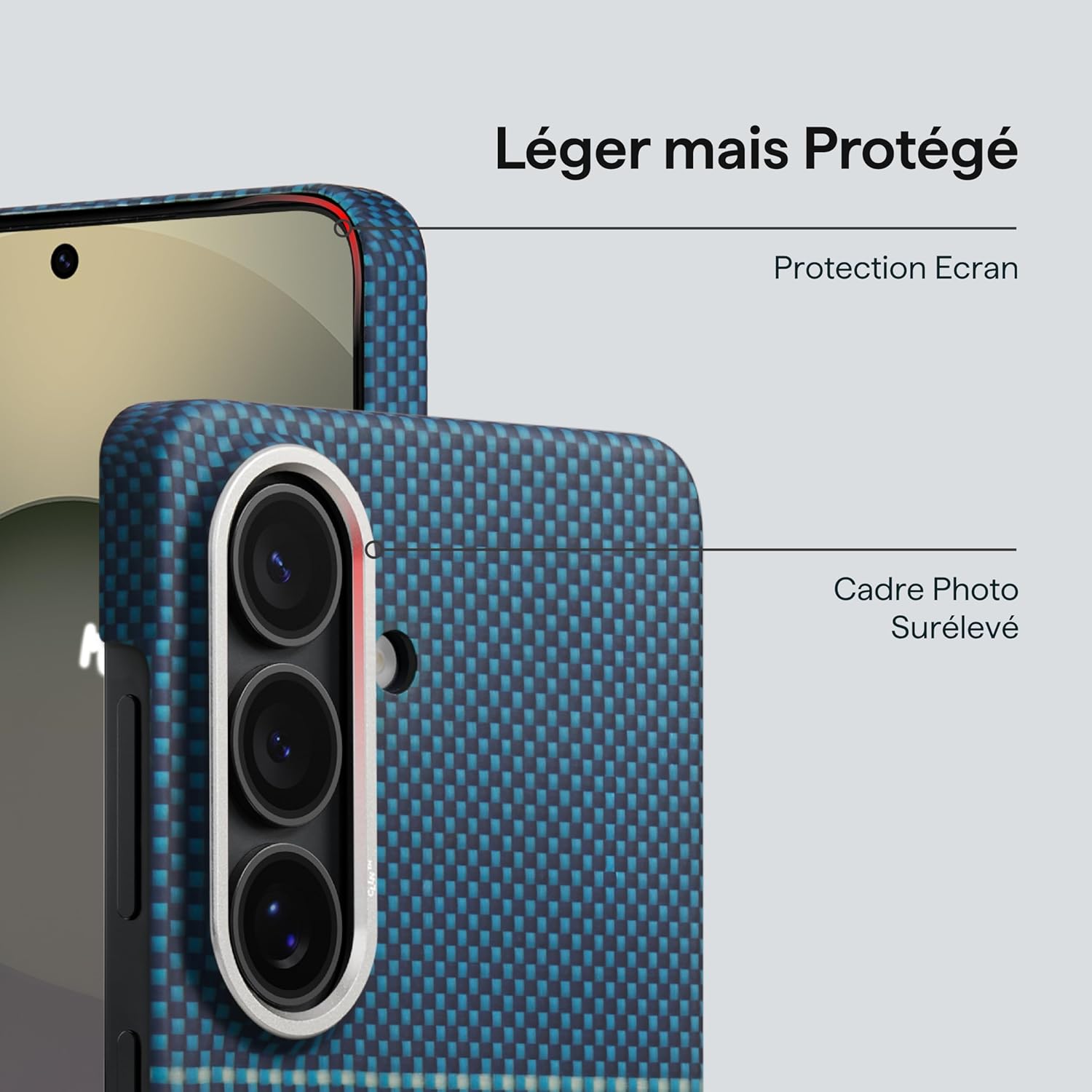 PITAKA Ultra-Slim Case for Samsung Galaxy S26 Ultra Moonrise (Aaron Button)