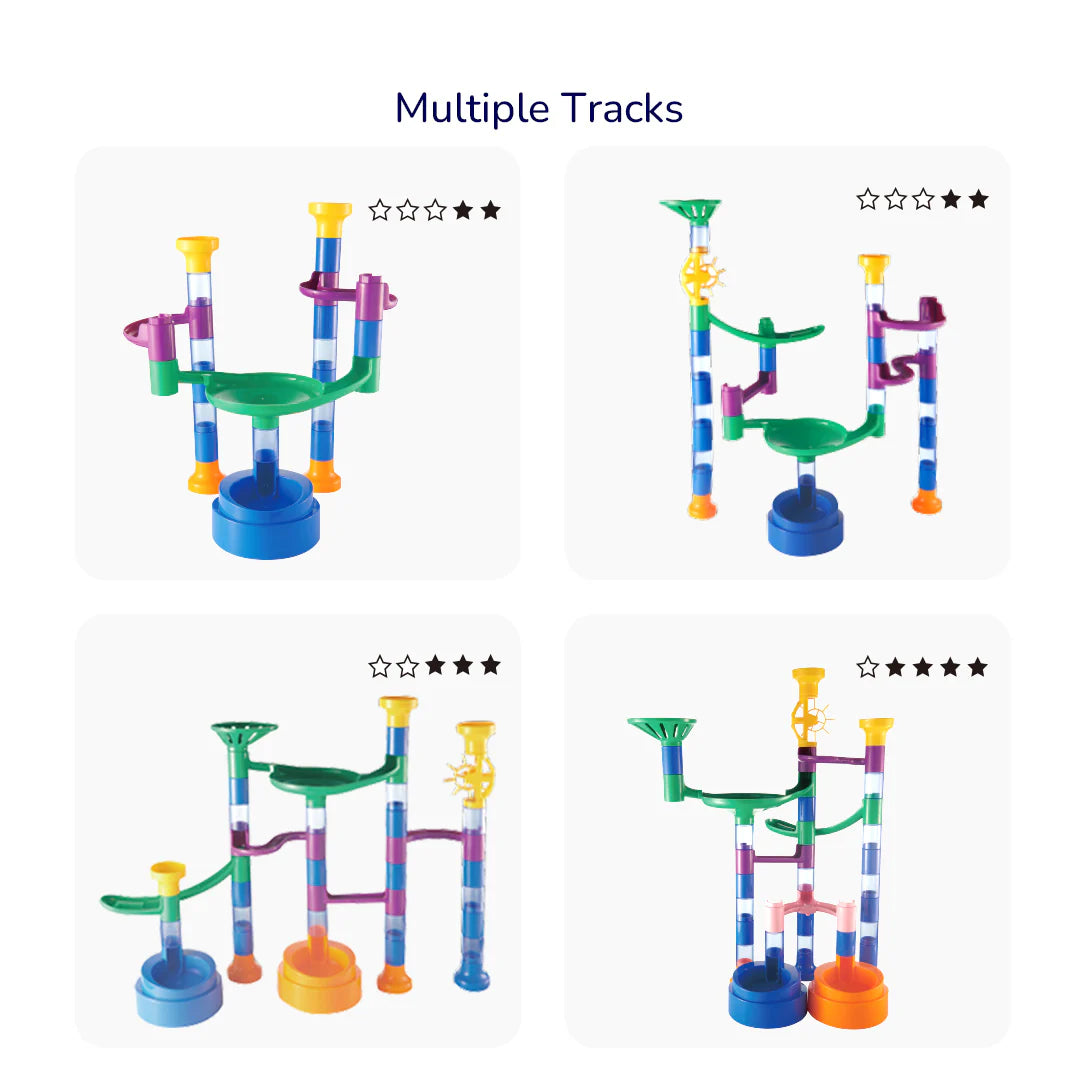 Mideer Track Marble Building Blocks 51P