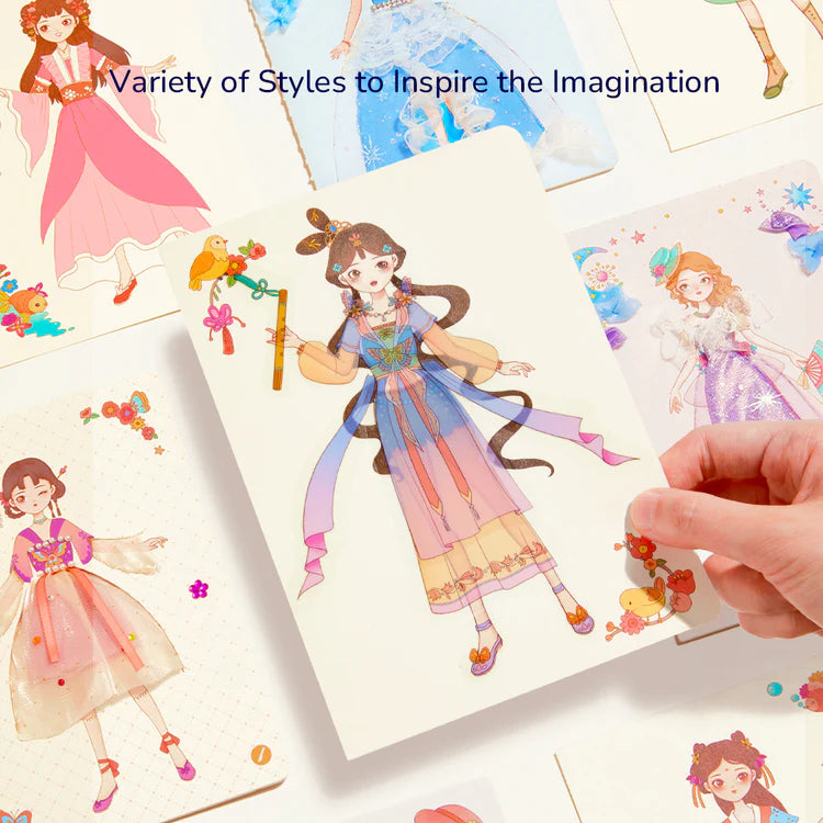 Mideer Poke-in Dress-Up Set: Princess Evening Gown