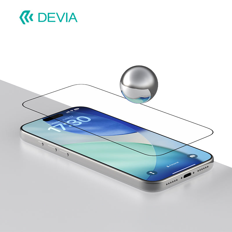 Devia Star Series Full Screen HD Tempered Glass for iPhone 17 Pro Max