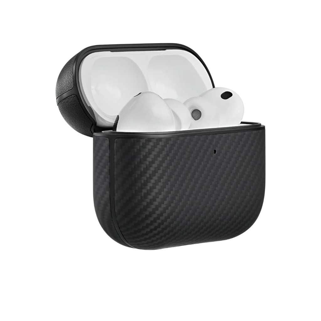 PITAKA Aramid Fiber Magnetic Case for AirPods Pro3 Black/Grey