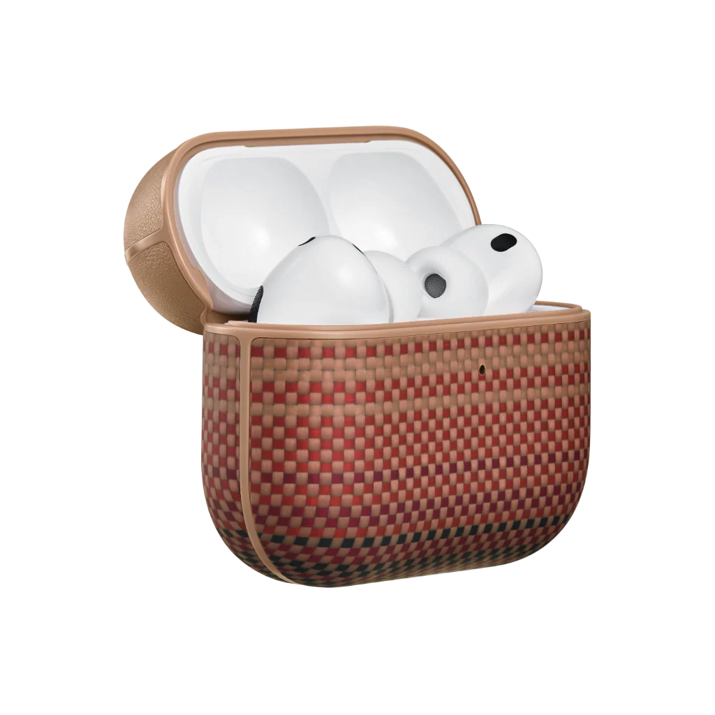PITAKA Aramid Fiber Magnetic Case for AirPods Pro3 Sunset