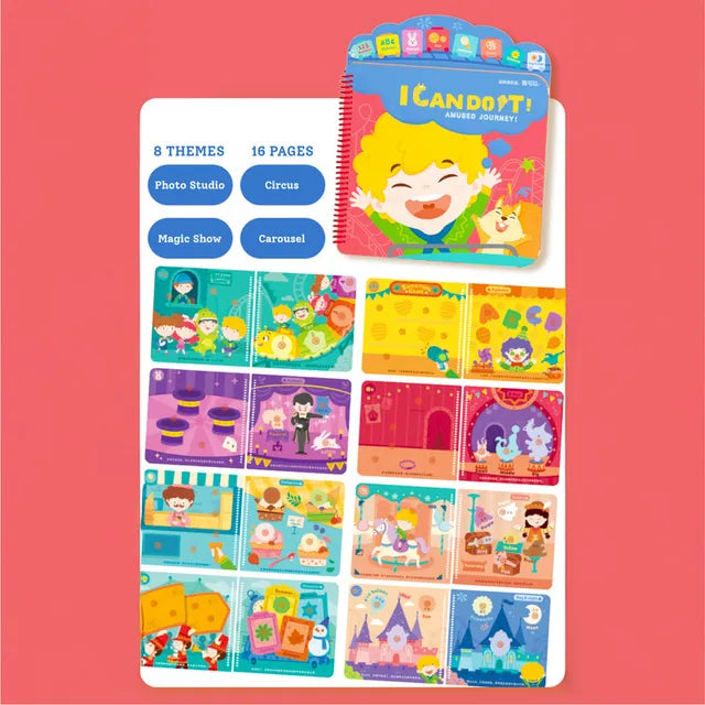 Mideer Interactive Book I Can Do It! Amused Journey