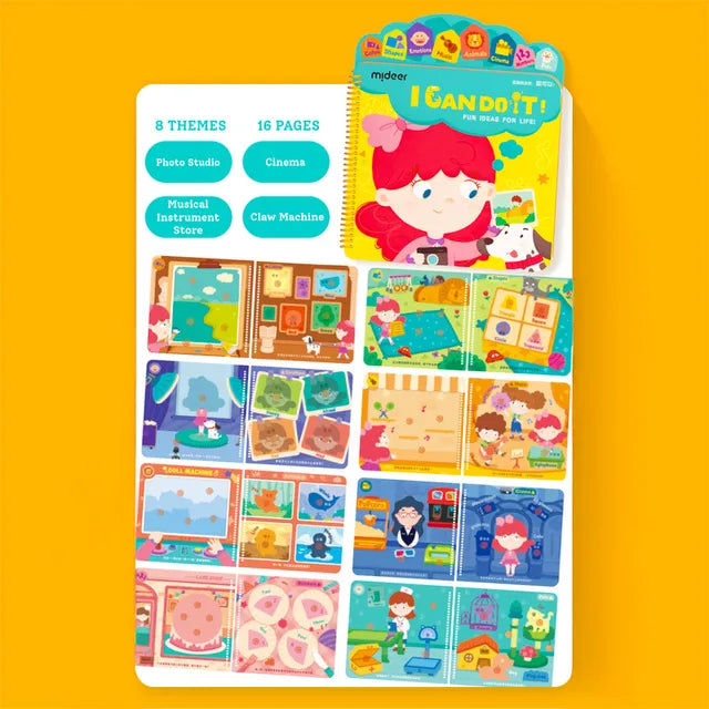 Mideer Interactive Book I Can Do It! Fun Ideas For Life