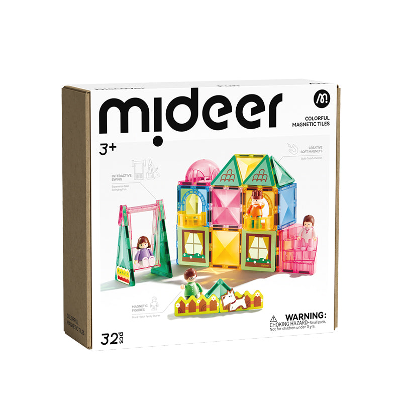 Mideer My First Magnetic Building Set: Our Family 32 pcs