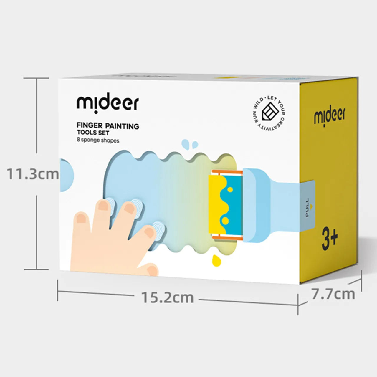 Mideer Finger Painting Tools Set