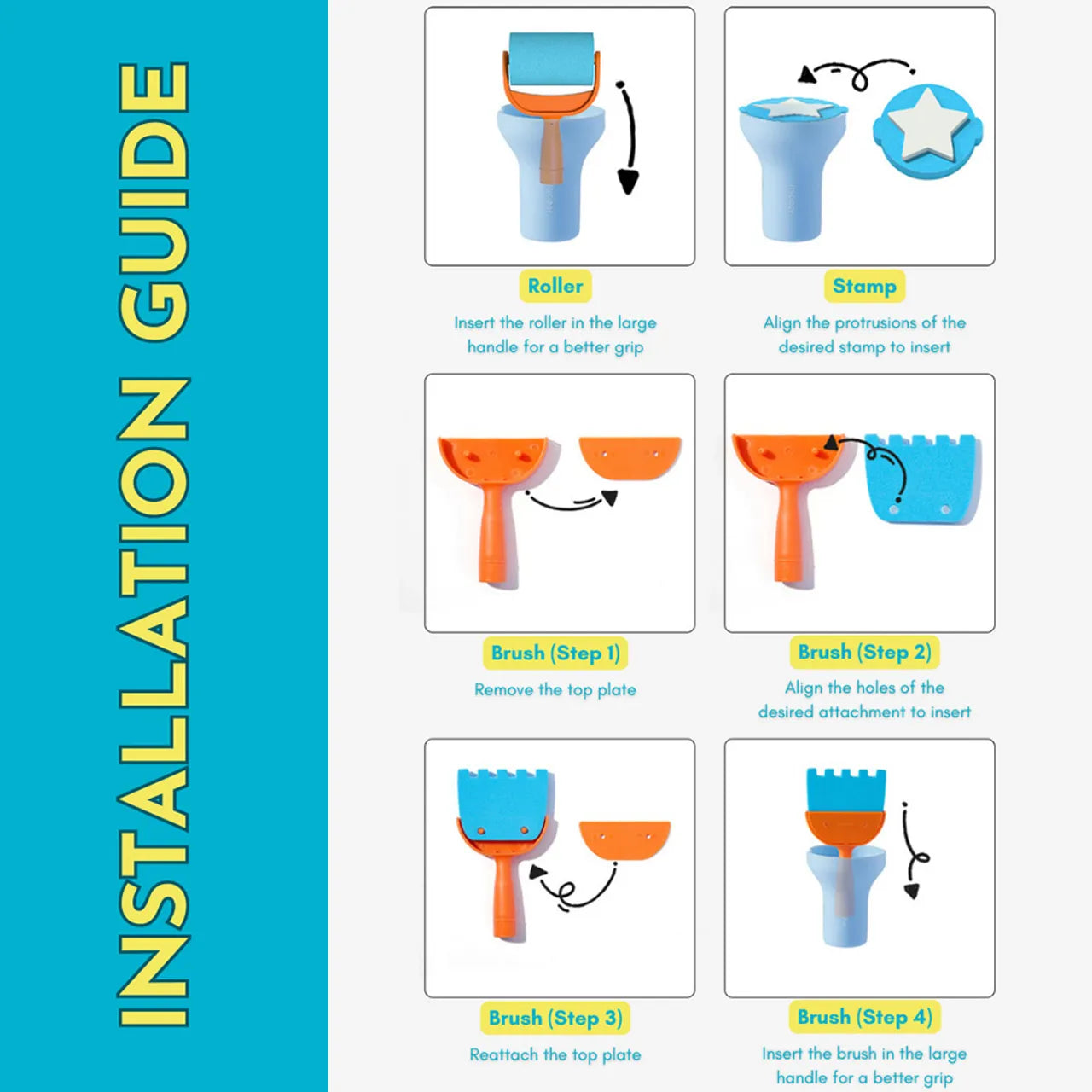 Mideer Finger Painting Tools Set