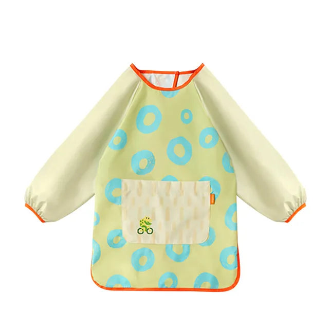 Mideer Kids Waterproof Art Smock Lime Green