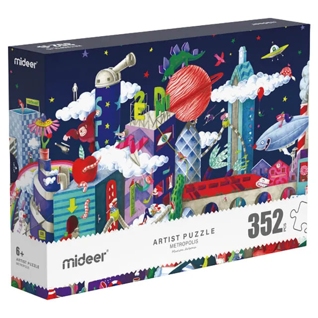 Mideer Artist Puzzle: Metropolis 352pcs