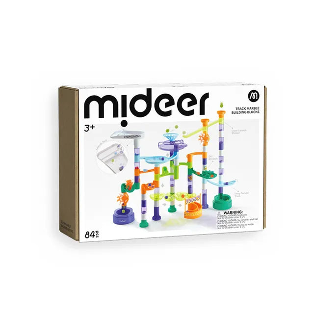 Mideer Track Marble Building Blocks 84P