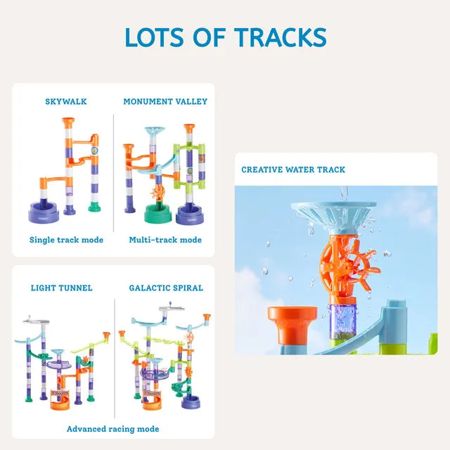 Mideer Track Marble Building Blocks 84P