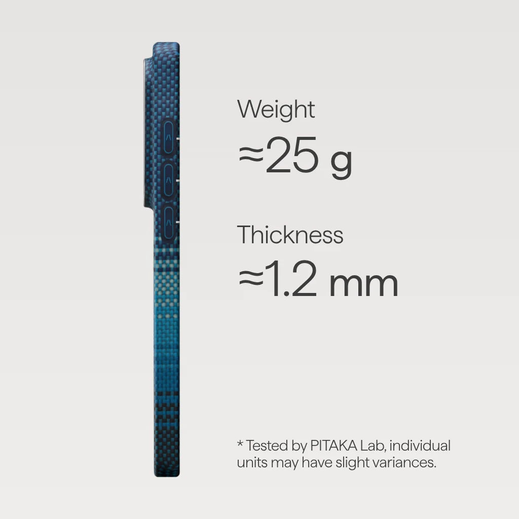 PITAKA Ultra-Slim Case for Samsung Galaxy S26 Ultra Moonrise (Aaron Button)