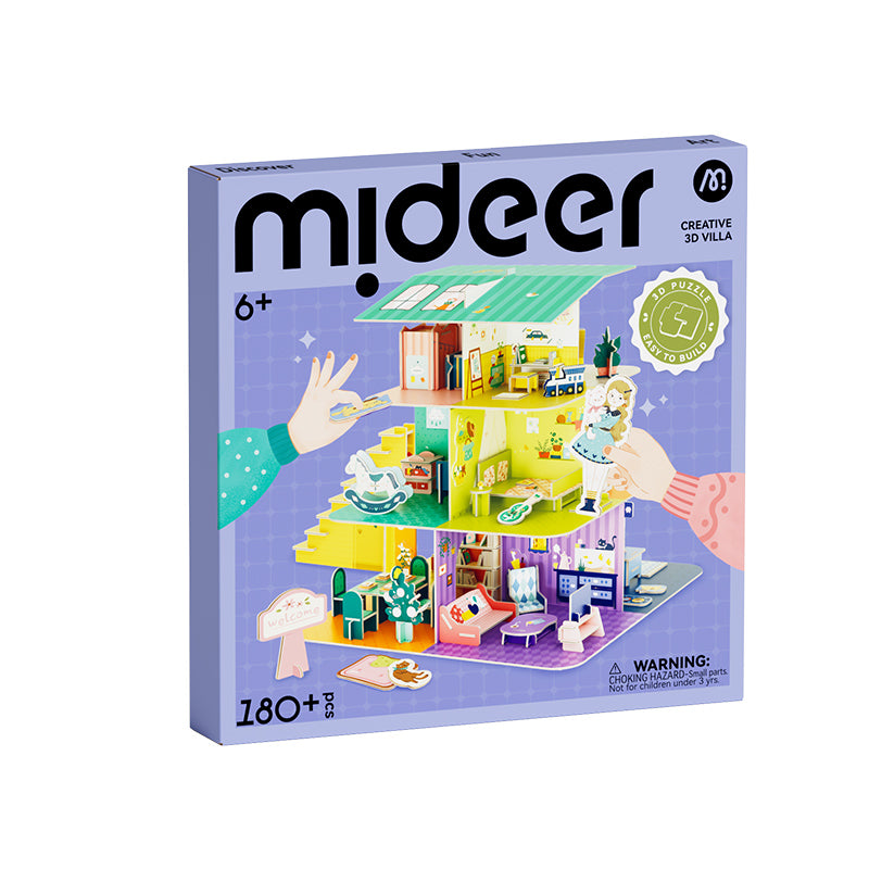 Mideer Creative 3D VILLA 180+ PCS