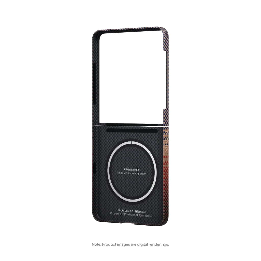 PITAKA Sunset Tactile Woven Case for Samsung Galaxy Z Flip7