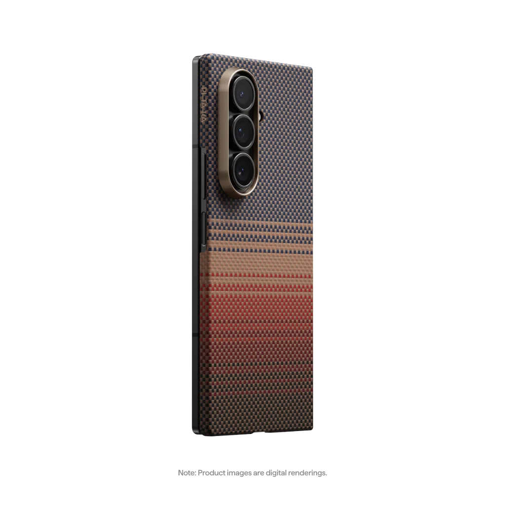 PITAKA Sunset Tactile Woven Case for Samsung Galaxy Z Fold7