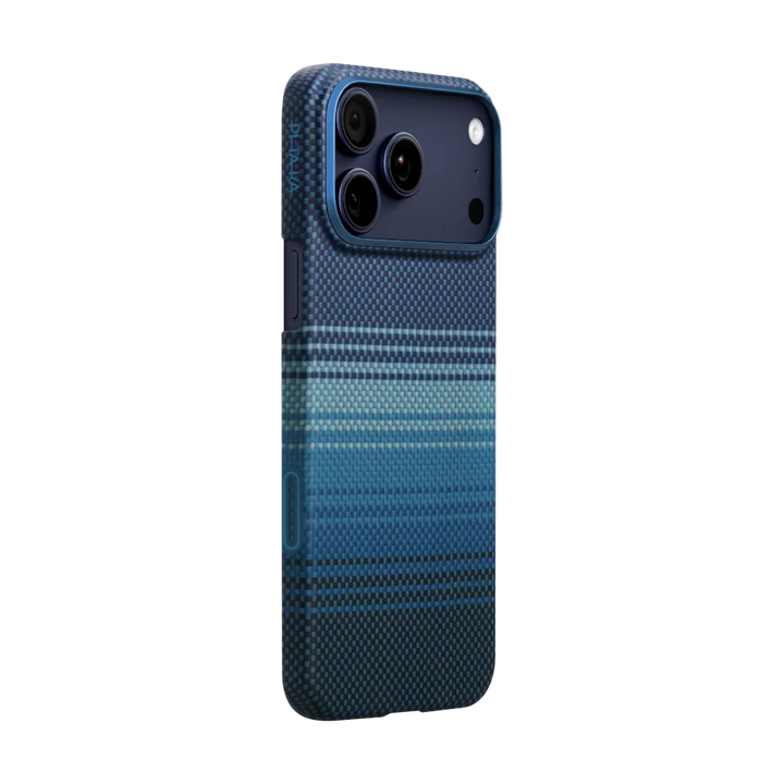 PITAKA Ultra-Slim Case for iPhone 17 Pro Max Moonrise (PitaTap™)